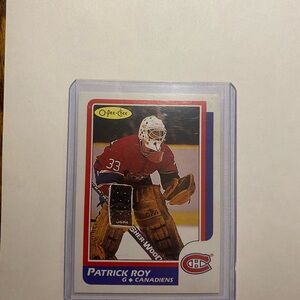 PATRICK ROY 1986-87 O-Pee-Chee OPC #53 Rookie RC